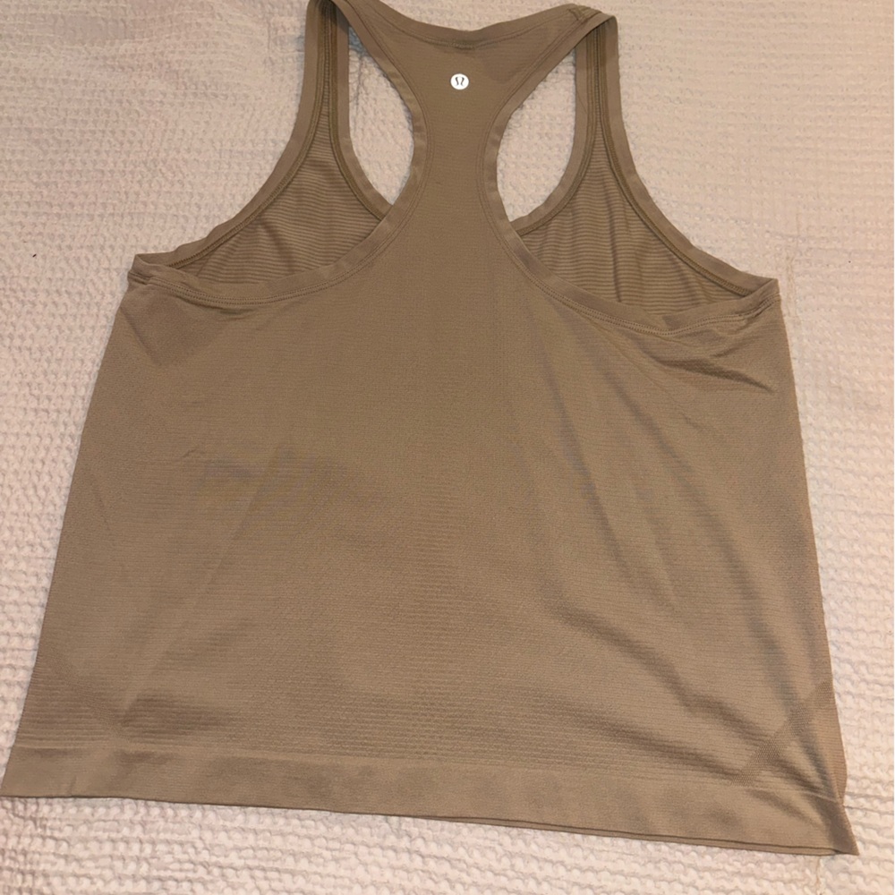 Tan lululemon swiftly tech racerback